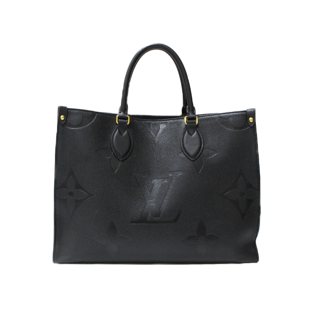 LOUIS VUITTON OnTheGo Tote Bag Shoulder Monogram Empreinte Noir Black